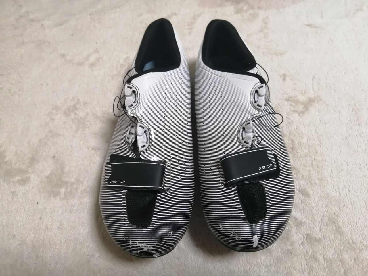 競輪レーサーシューズ競輪シューズ飯島製。牛皮使用。サイズ約27.5から