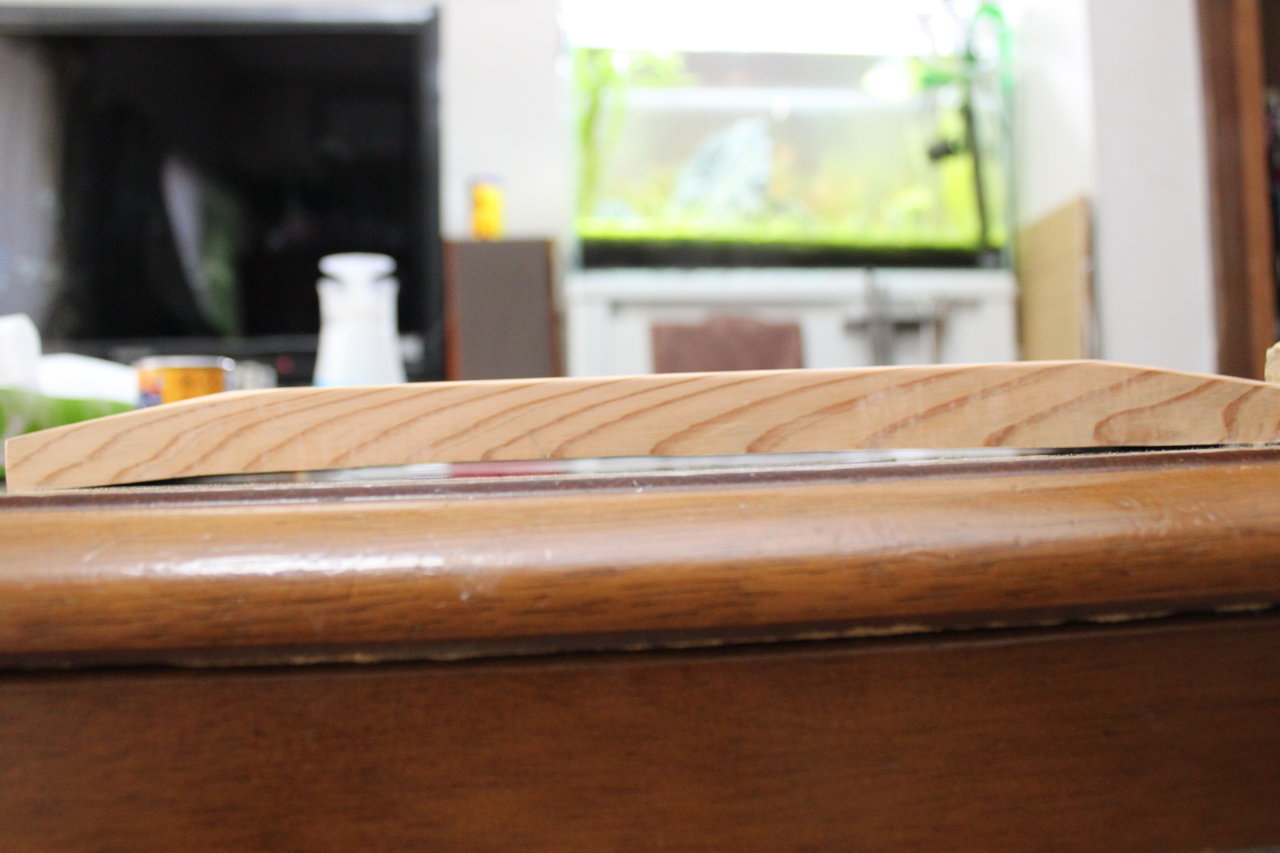 天然砥石の養生と板への貼り付け 和えびのわっ 誰得 なブログ