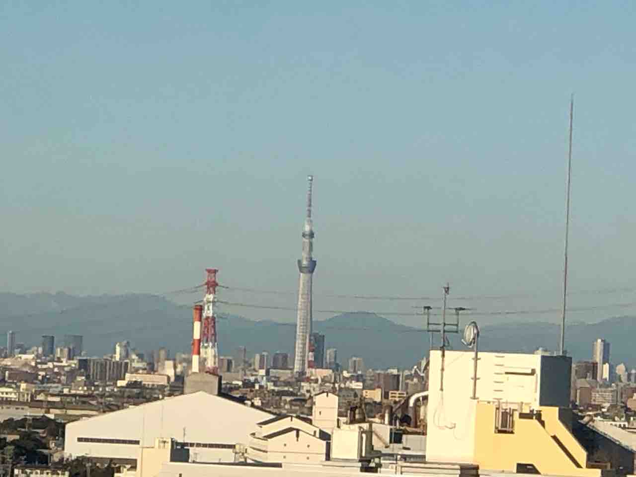 市立船橋と富士山とスカイツリー まっちゃんの日記