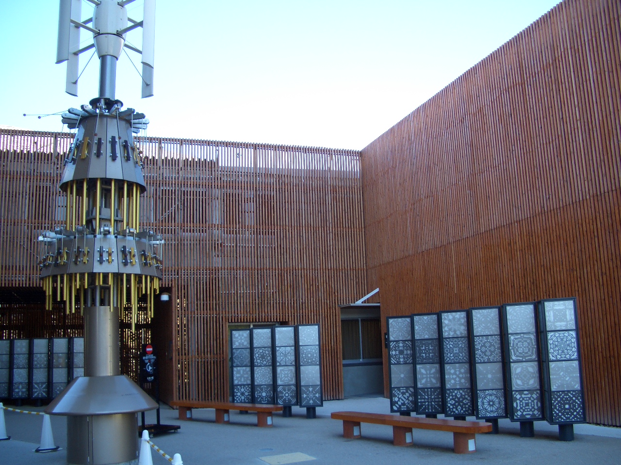 ☆18年前2005年愛地万博☆大地の塔 ジオラマ型LED内蔵万華鏡 名古屋市