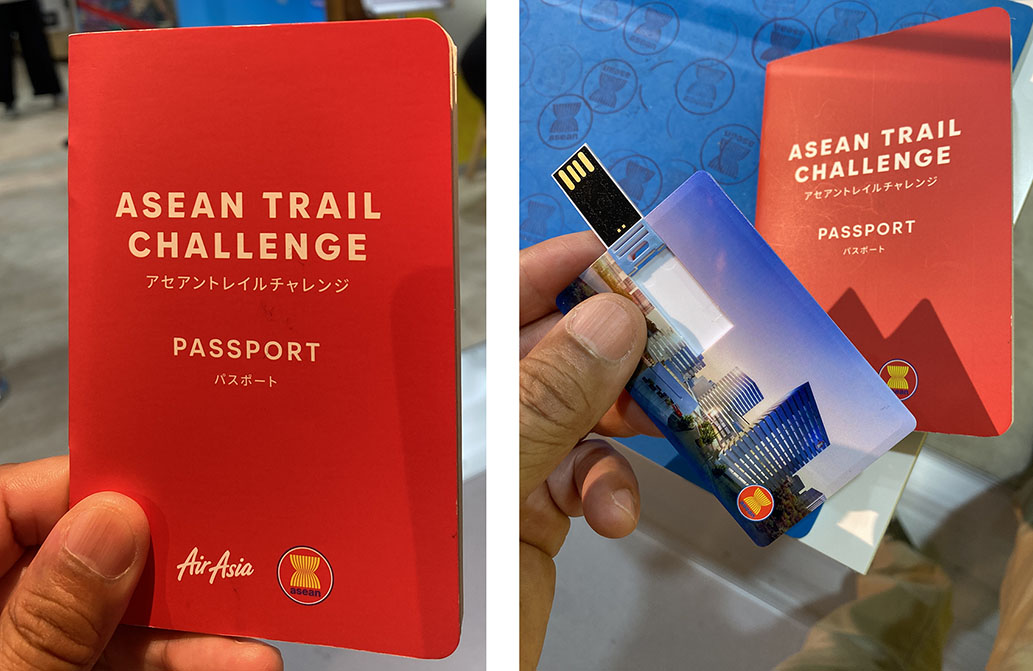 万博 スタンプラリー アセアントレイルチャレンジ 限定 ピンバッジ