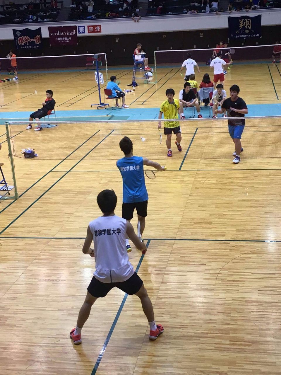 中部学生バドミントン選手権大会 16日の結果 敬和学園大学バドミントン部 松浦進二監督の新・一球入魂