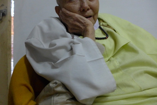 20260212白髭白髪古希爺フィールドワーカー第４次インド踏査（その2）いの一番で日本山妙法寺デリー道場堀内かつ法尼さまを再訪問！