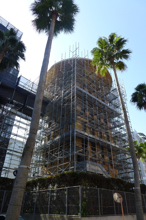 ポルザンパルク棟へ大規模壁改修は展開！