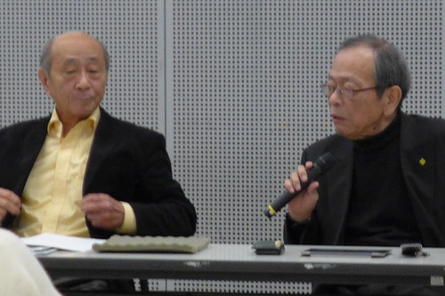 中川幾郎先生（初代日本文化政策学会長）、衛紀生前館長（可児市文化創造センターala）巨頭揃い12月26日（火）サザンクス筑後あーとま塾聴講とこんにゃく座『あん』鑑賞！！