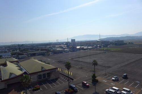 壮大な盆地都市・都城市（宮崎県）にてエッジを遠望視！