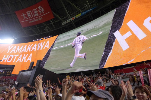 20250815ソフトバンクホークスVSロッテマリーンズ　満塁ホームランを喰らわして６対１で勝利！！