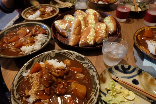 2020年12月23日（水）ふ印ラボ店じまいワークショップ その④　ダビハウス、香椎浜巻々亭に到着！ねぎらいのブラウンシチューが身に沁みる！