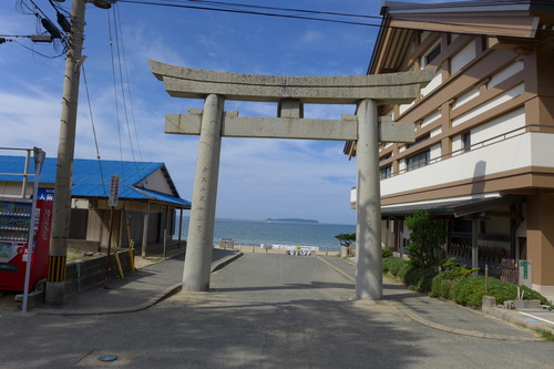 20250925福津市宮地浜から望む！