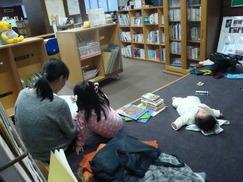 本日の利用者～学校図書館編