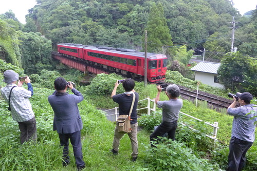 20250810豊肥線近代化遺産研究班第1回フィールドワーク開催（その７）◆笹牟田石栱橋