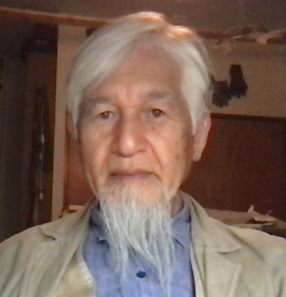 竹田のちびっこたちにはヒゲ博士で知られる？！ヒゲも2017年以来の不精、でも心身すこぶる元気です、藍蟹堂先生近況！