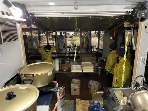 240115コープおおいた炊き出し