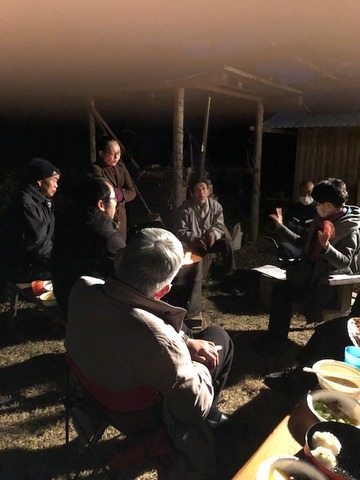 冬の入り口、中津江村のだご汁にからだを温めて！