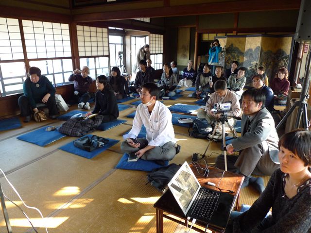 近代和風建築の料亭あをぎりで田川のまちづくりを考えるシンポジウム開催！