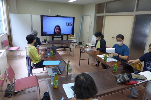 2022年9月3日（土）利賀インターゼミ2022二日目。遠隔手法による研究発表・討論を展開！