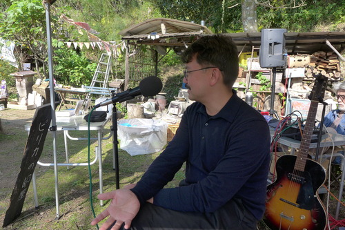 20251108ベルリン在住建築家・建築教授John Tublesくんと対談　アルティザン・トーク第45回in地域通貨で〜ら祭りin竹田（巡りの里早瀬家）