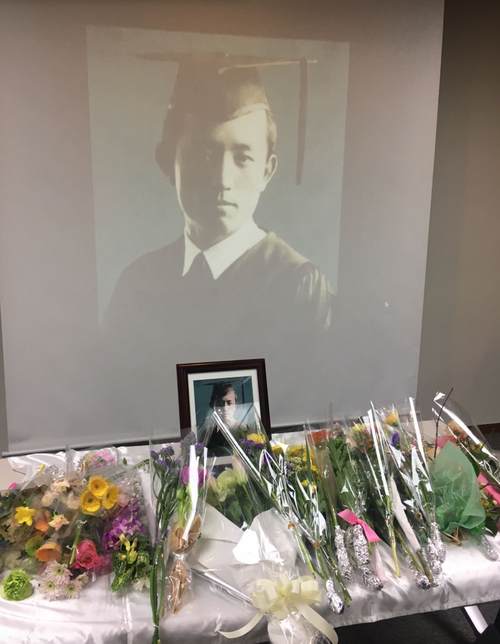 ２月１２日、厳寒の福岡にて「尹東柱詩人逝去73周年追悼式」が催されました。