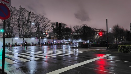 20260325　ふ印ラボOGのCIさん国会議事堂前での憲法改正反対、戦争反対デモへ「意思表明」アクション！
