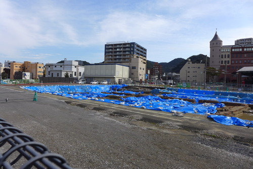 九州鉄道初代門司停車場（1891　明治24年竣工）関連遺構の発掘現場を踏査！。2024年2月2日