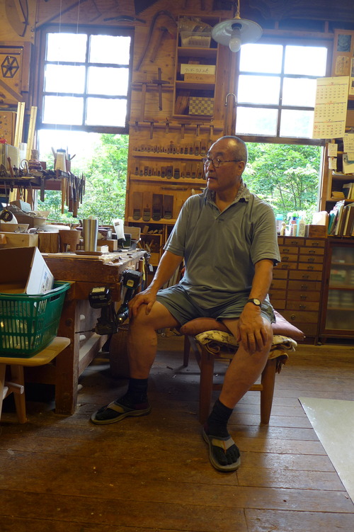 ふ印ラボ同人最強のアルティザン木工家西岡泰心さん（八女市黒木町霊巌寺対岸　泰心工房主宰）とコロナ禍を経て再会！！