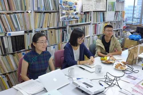 2017年後期よりふ印ラボに中国から研究生新人がおふたり登場！