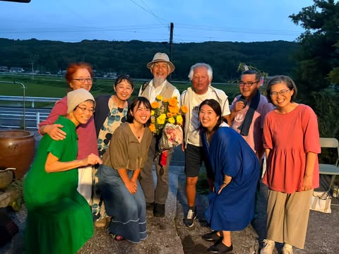 20260707シニアシェアハウス構想コモンズにて七夕祭り！ふ印ボス誕生日もお祝いいただきました！感謝多謝！