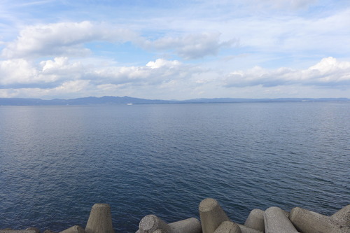 20251202大分港から別府湾を見晴らす深呼吸！