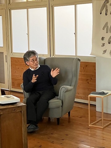 2023年12月10日（日）TSG竹田総合学院にて碩学佐伯治さんのお話を聴く！！アルティザン・トーク第15回を催しました！！