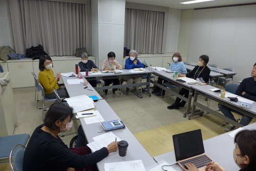 2024年1月20日（土）夜、あいれふ（福岡市健康センター）にて福岡・尹東柱の詩を読む会2024年１月例会を催しました！三巡目の『序詞』です。