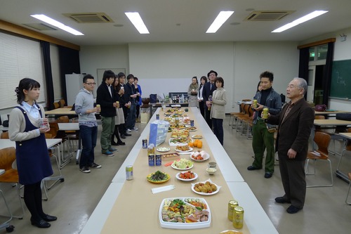 卒業生を壮行するっ！！そして震災被災地の犠牲者を弔う