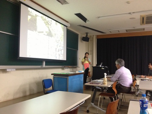 2014.7.15　九州大学公開講座　建築探偵シリーズその10　創造都市の歩き方　〜アジアの創造都市を訪ねて〜　香港から九大OG児島理華さんがゲスト講師に登場