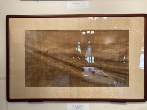大牟田三井港倶楽部に掲げられた高島北海の絵図や三池港の絵図を再確認！