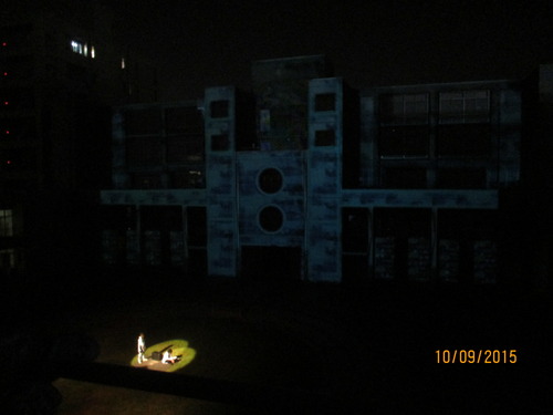 プロジェクションマッピング×演劇「ＩＲＩＳ」2015.10.9（金）