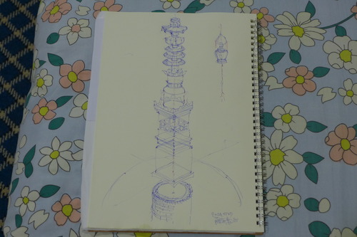 20240719〜20日本山妙法寺カトマンズ仏舎利塔の建設工程へ向け技術助言を！