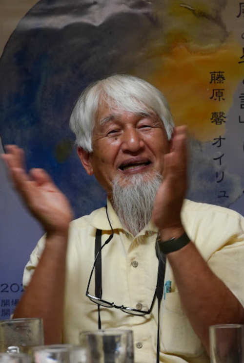 建築写真家平賀茂氏撮影（激写！？）ふ印ボス藍蟹堂藤原惠洋近影！！2026年７月３日（金）東京都文京区根津中華料理店「海上海」にて