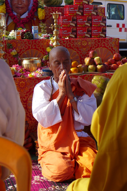 20260222日（日）日本山妙法寺南天竺カニャクマリ仏舎利塔本堂地鎮祭へ（その４）