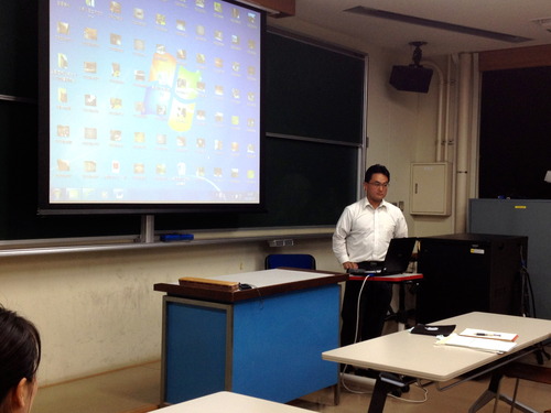2012.7.17　公開講座ゲスト講師：市原猛志氏「炭鉱遺産から近代の産業都市をみる」