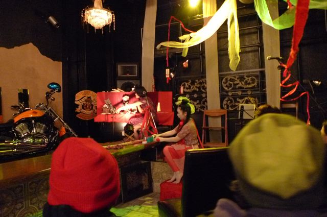 平山等子さん出演、乱歩ナイト第二夜。