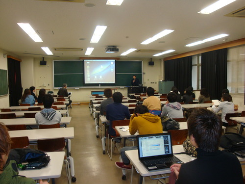 海外ＦＷの授業始まりました。2013.4.18