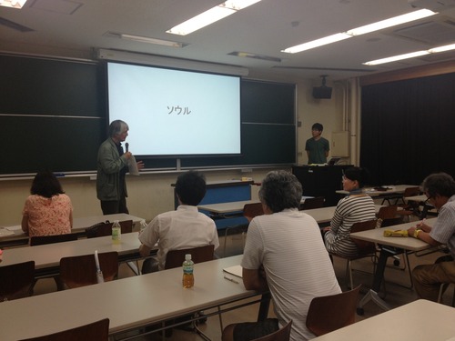 2014.6.3　公開講座九州大学公開講座　建築探偵シリーズその10　創造都市の歩き方　〜アジアの創造都市を訪ねて〜