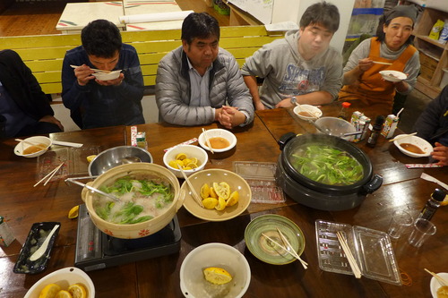 ひた未来まちそだて会議によるオリジナル「ほっこり鍋」できました！