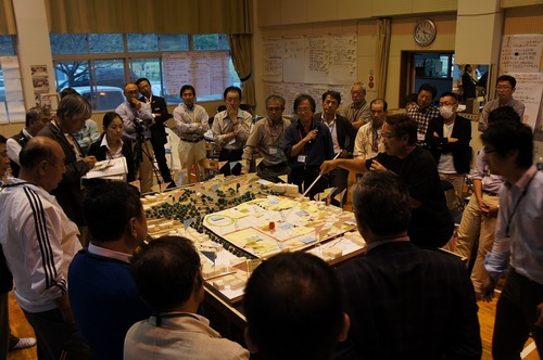 熊本県菊池市民広場再整備ワークショップ第二回目2012.10.6