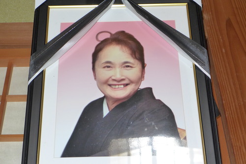 2023年9月30日（土）下浦石工千葉順次さん宅（天草市下浦町船場）にて故千津子さんと再会、お仏壇参りを通してありし日のことを思い出す！