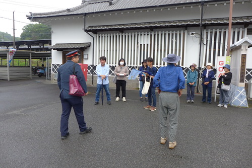20260524豊後竹田駅西側の下木町界隈をたっぷり堪能！建築史家と街歩きWS深掘り編１、多くの参加者に恵まれて！！