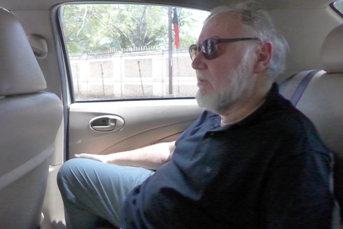 20260220（金）石谷政雄上人と再会、日本山妙法寺南天竺サンカランコービル仏舎利塔１周年供養祭へ（その１）