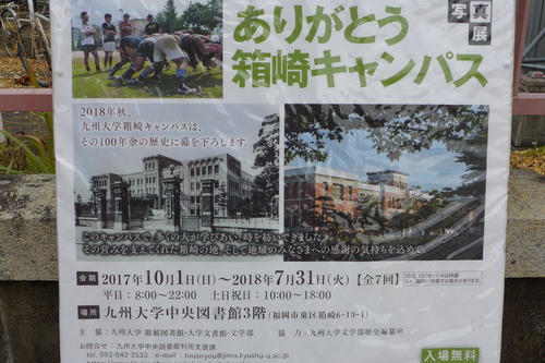 松原の風吹く九州大学箱崎キャンパスの現「ありがとう箱崎キャンパス」