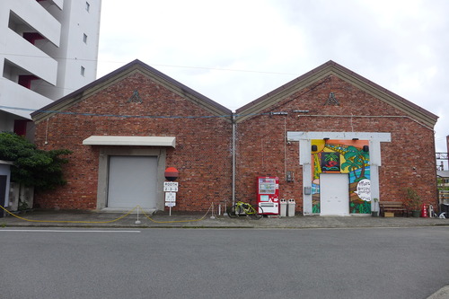 20250621〜22ふたたびの大牟田自転車フラヌール（その５）町なかの赤煉瓦施設