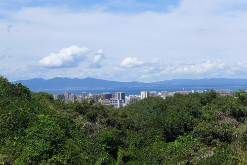 20250920（日）大分市美術館から別府湾と国東半島を遠望！