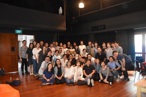 ON PAM事務局塚口さんよりDear all in ON-PAM Asia Meeting in Singapore